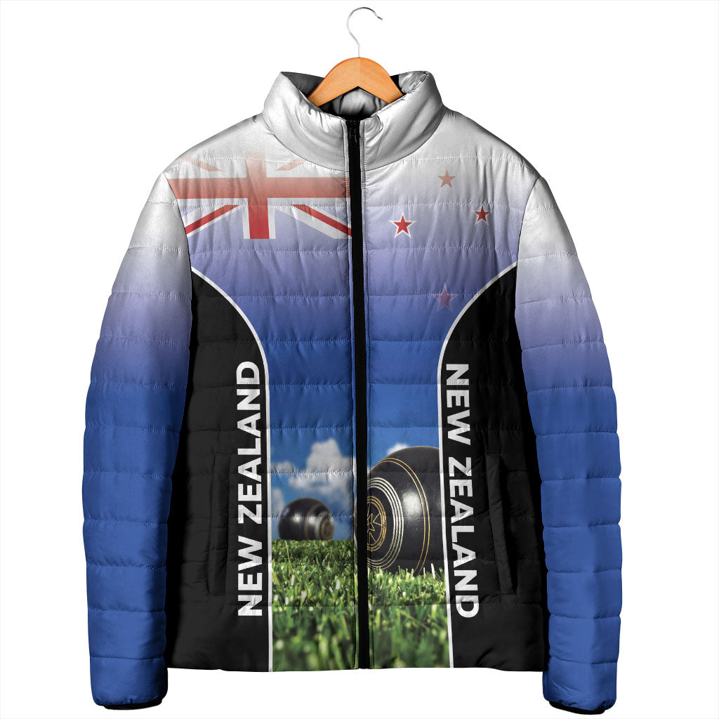 Custom New Zealand Lawn Bowls Padded Jacket Unique Style LT05 - Polynesian Pride