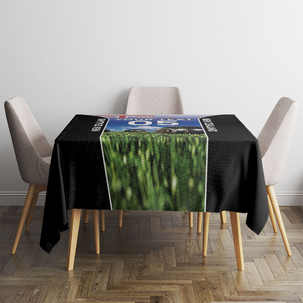 Custom New Zealand Lawn Bowls Tablecloth Unique Style LT05 - Polynesian Pride