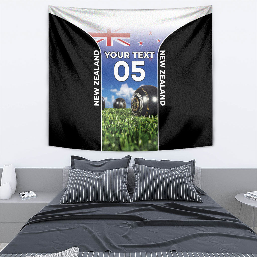 Custom New Zealand Lawn Bowls Tapestry Unique Style LT05 - Polynesian Pride