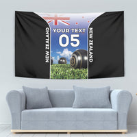 Custom New Zealand Lawn Bowls Tapestry Unique Style LT05 - Polynesian Pride