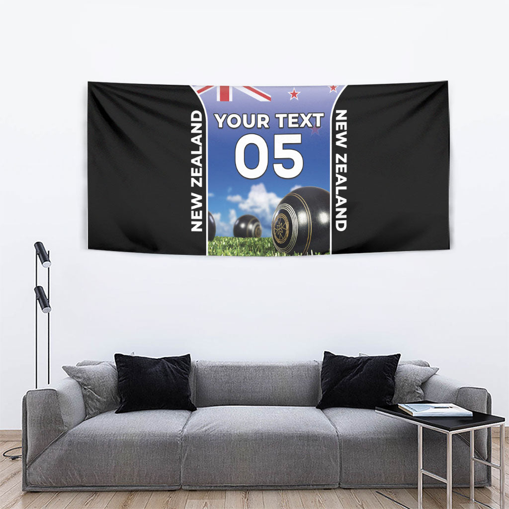 Custom New Zealand Lawn Bowls Tapestry Unique Style LT05 - Polynesian Pride