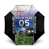 Custom New Zealand Lawn Bowls Umbrella Unique Style LT05 One Size Folded 11.42 inch Opened Diameter 37.4 inch Multicolor - Polynesian Pride