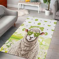 New Zealand Funny Woolly Kiwi Sheep Area Rug LT05 - Polynesian Pride