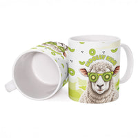 New Zealand Funny Woolly Kiwi Sheep Ceramic Mug LT05 - Polynesian Pride