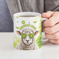 New Zealand Funny Woolly Kiwi Sheep Ceramic Mug LT05 - Polynesian Pride