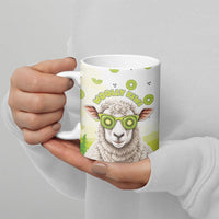 New Zealand Funny Woolly Kiwi Sheep Ceramic Mug LT05 - Polynesian Pride