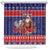 Samoa Christmas Shower Curtain Samoan Santa Claus Manuia Le Kerisimasi