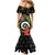 Love Vanuatu Christmas Mermaid Dress God Yumi Polynesian Tribal Pattern