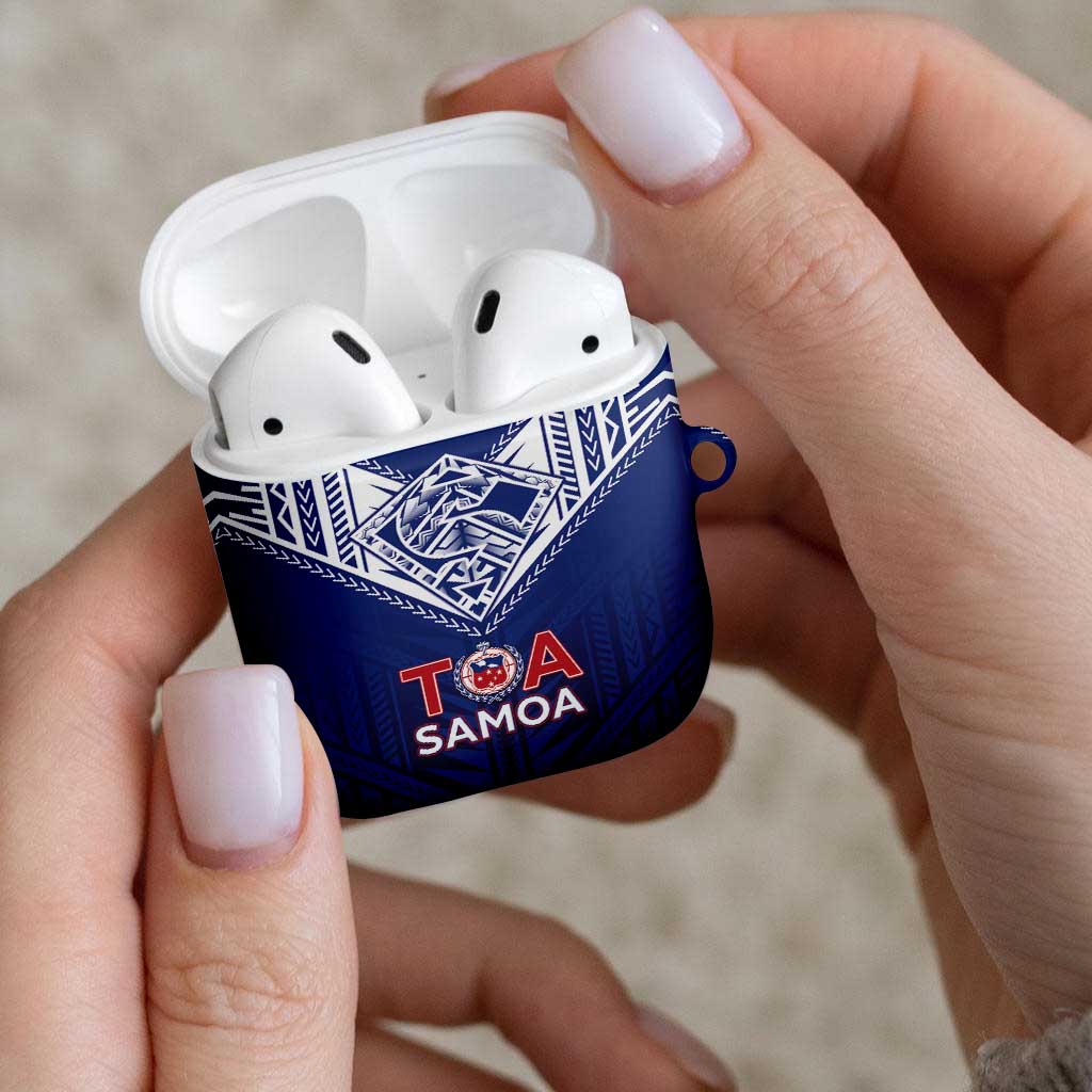 Super Toa Samoa Rugby AirPods Case Warrior Spirit LT05