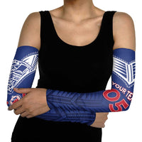 Super Toa Samoa Rugby Custom Arm Sleeves Warrior Spirit LT05