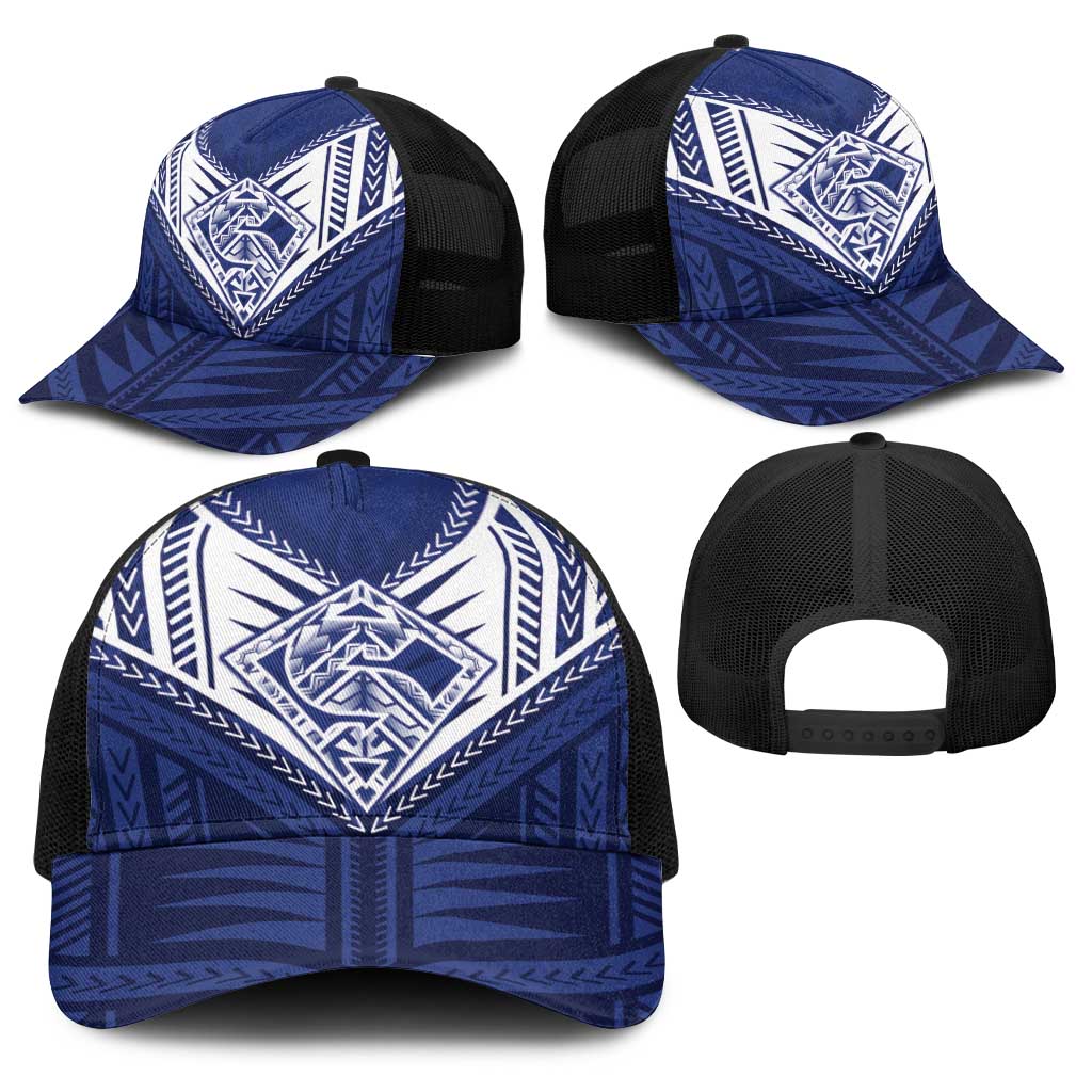 Super Toa Samoa Rugby Baseball Net Cap Warrior Spirit LT05 - Polynesian Pride