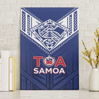 Super Toa Samoa Rugby Canvas Wall Art Warrior Spirit LT05