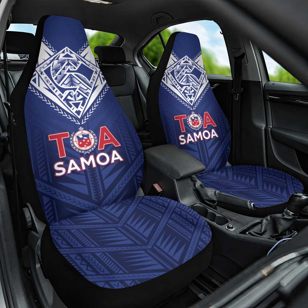 Super Toa Samoa Rugby Car Seat Cover Warrior Spirit LT05