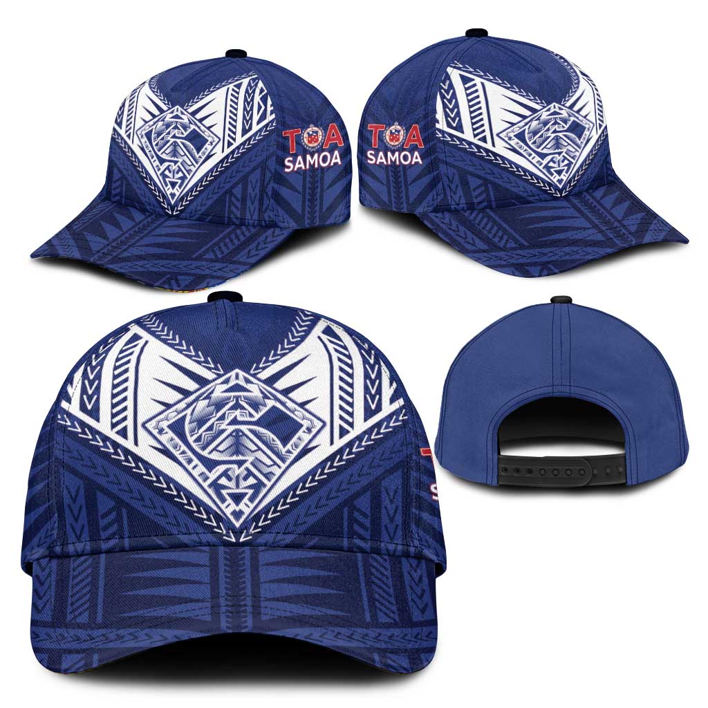Super Toa Samoa Rugby Classic Cap Warrior Spirit LT05 - Polynesian Pride