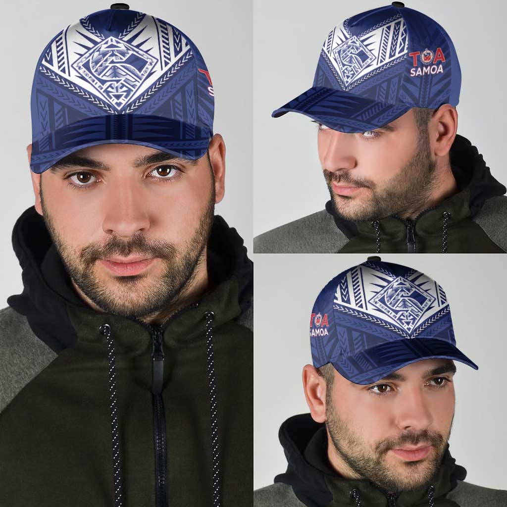 Super Toa Samoa Rugby Classic Cap Warrior Spirit LT05 - Polynesian Pride