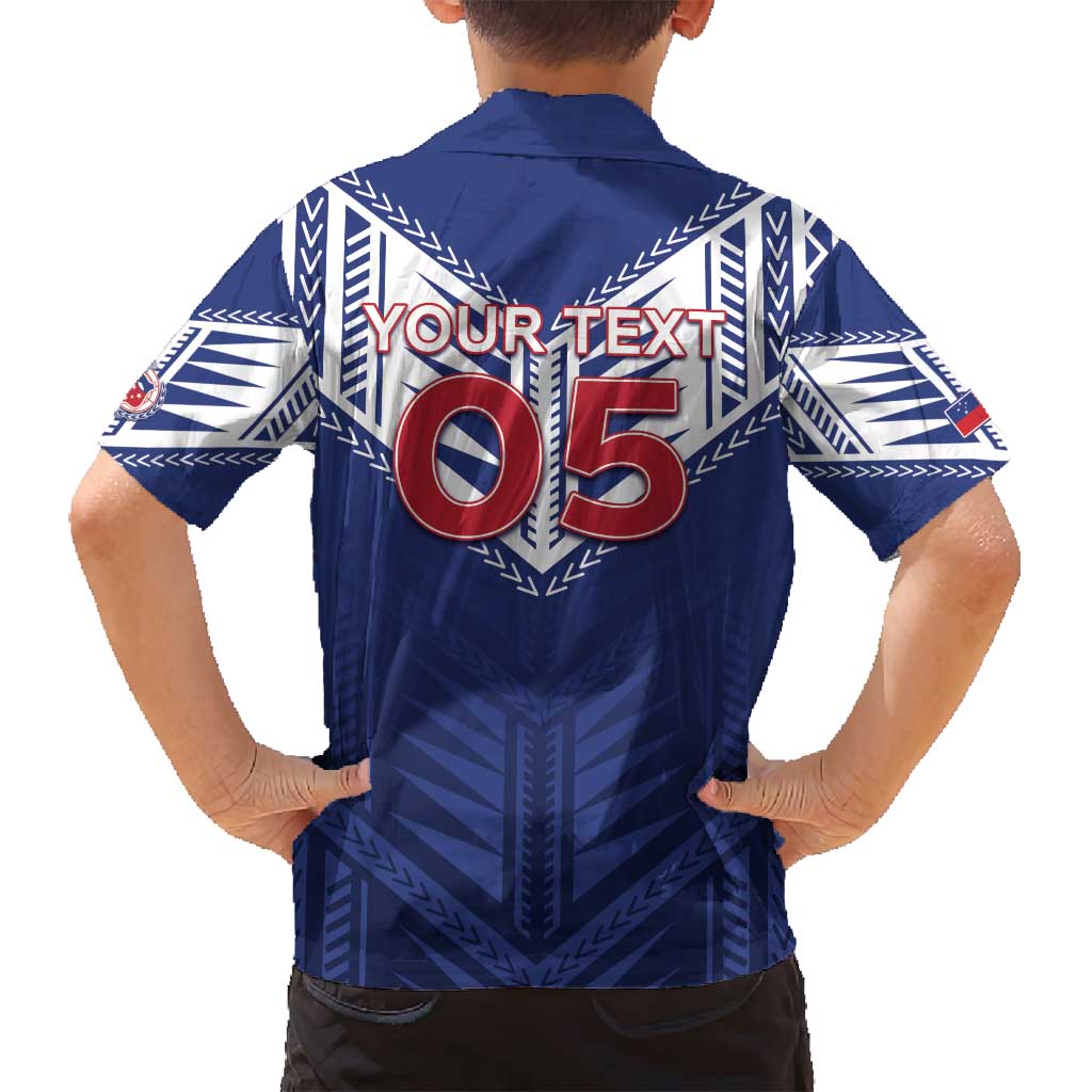 Super Toa Samoa Rugby Custom Family Matching Off Shoulder Short Dress and Hawaiian Shirt Warrior Spirit LT05