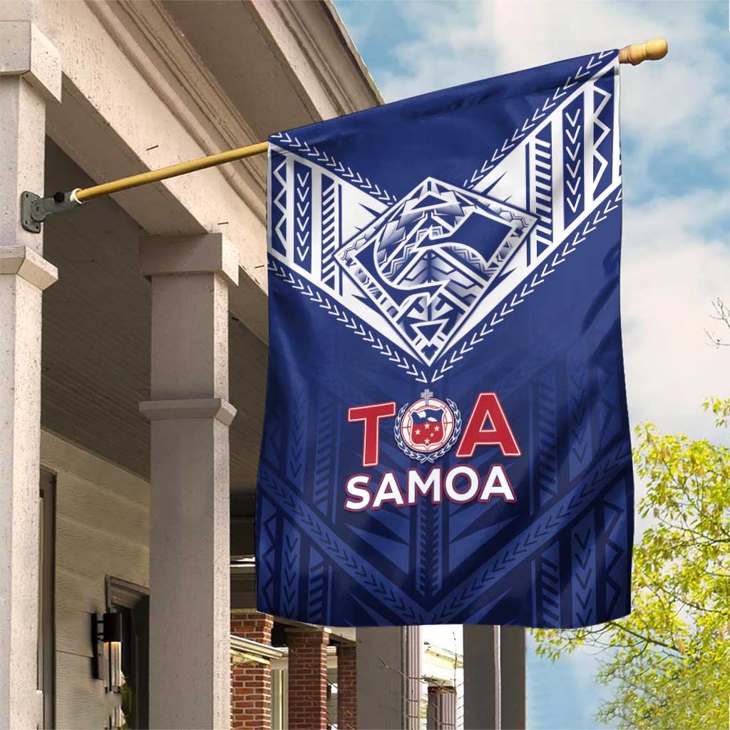 Super Toa Samoa Rugby Garden Flag Warrior Spirit LT05