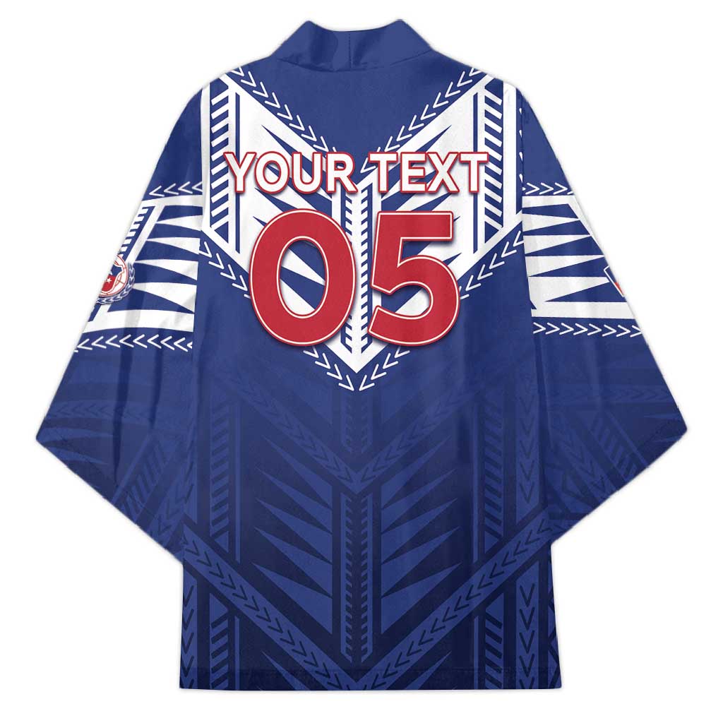 Super Toa Samoa Rugby Custom Kimono Warrior Spirit LT05