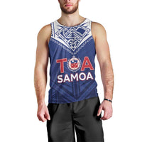 Super Toa Samoa Rugby Custom Men Tank Top Warrior Spirit LT05