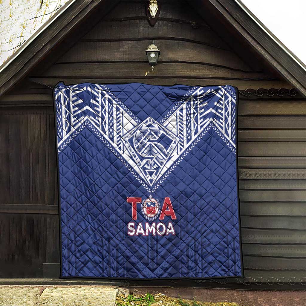 Super Toa Samoa Rugby Quilt Warrior Spirit LT05