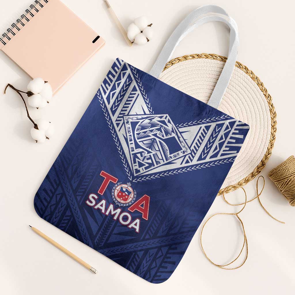 Super Toa Samoa Rugby Tote Bag Warrior Spirit LT05