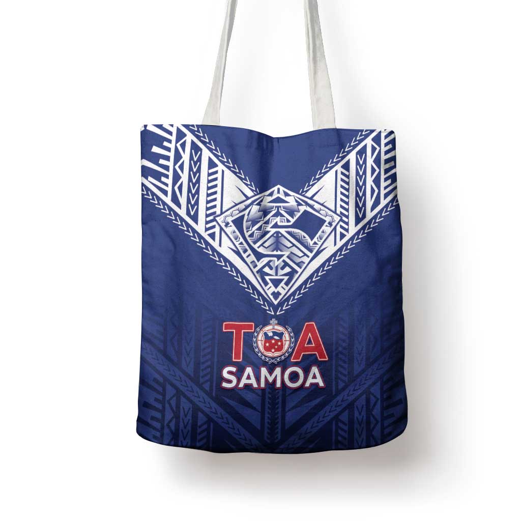 Super Toa Samoa Rugby Tote Bag Warrior Spirit LT05