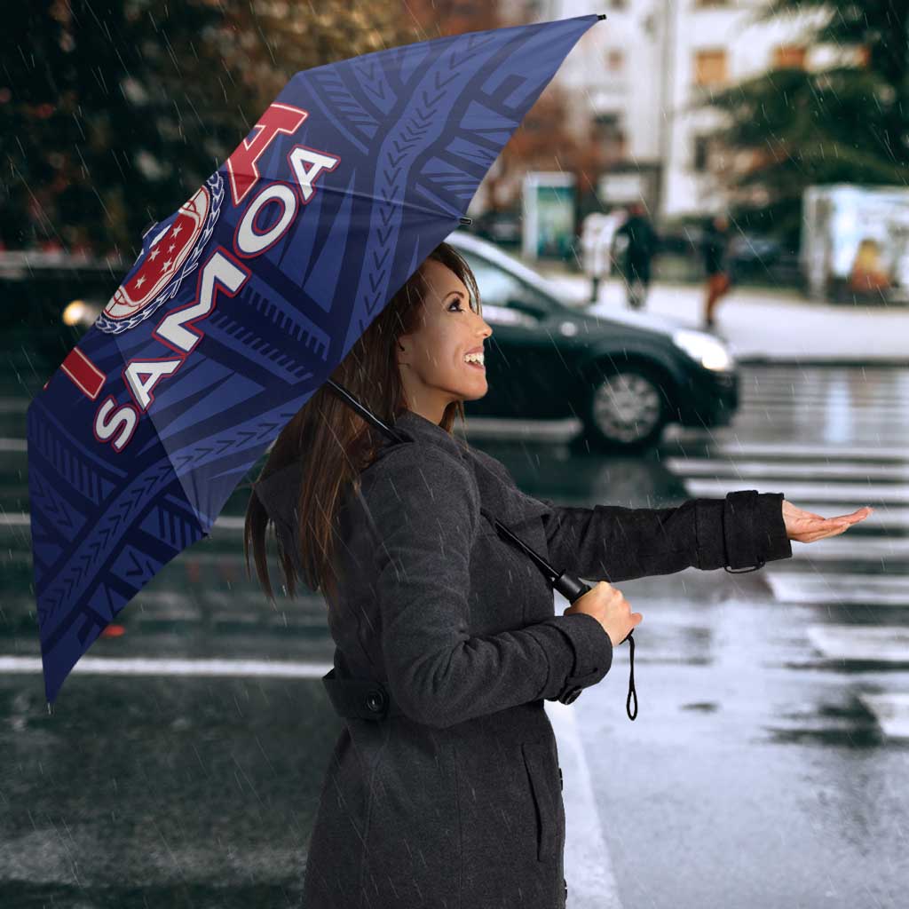 Super Toa Samoa Rugby Umbrella Warrior Spirit LT05