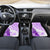 Hawaiian Tapa Car Mats Traditional Vintage Pattern Violet LT05 - Polynesian Pride