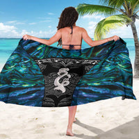 New Zealand Aotearoa Sarong Maori Taniwha Paua Shell