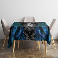 New Zealand Aotearoa Tablecloth Maori Taniwha Paua Shell LT05 - Polynesian Pride