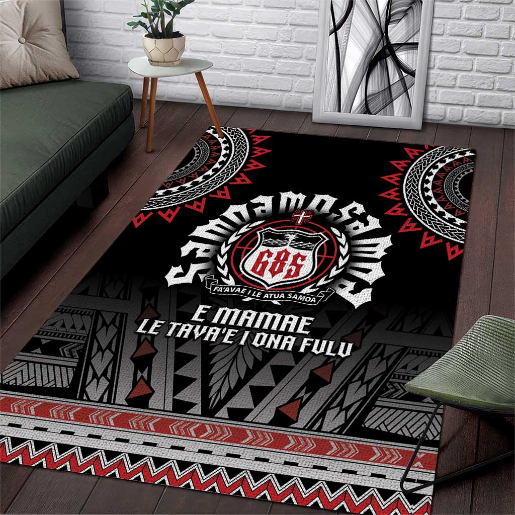 Samoa Black Saturday Area Rug Samoa For Samoans