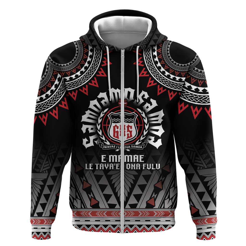 Personalised Samoa Black Saturday Hoodie Samoa For Samoans