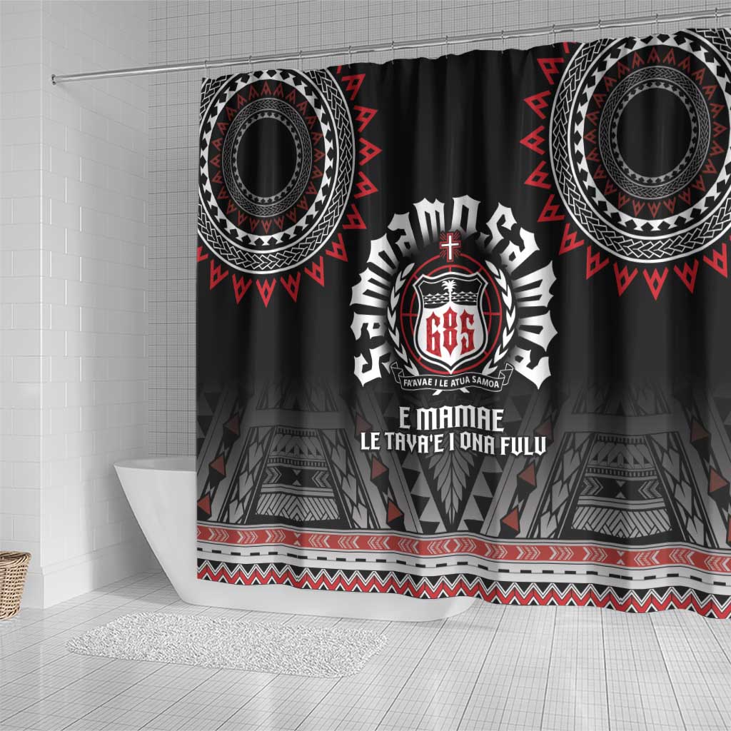Samoa Black Saturday Shower Curtain Samoa For Samoans