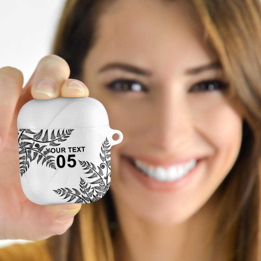 Custom New Zealand Football AirPods Case Aotearoa Pride - Polynesian Pride