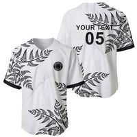 Custom New Zealand Football Baseball Jersey Aotearoa Pride - Polynesian Pride