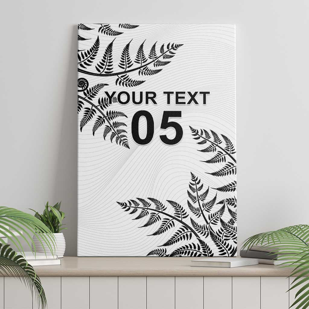 Custom New Zealand Football Canvas Wall Art Aotearoa Pride - Polynesian Pride