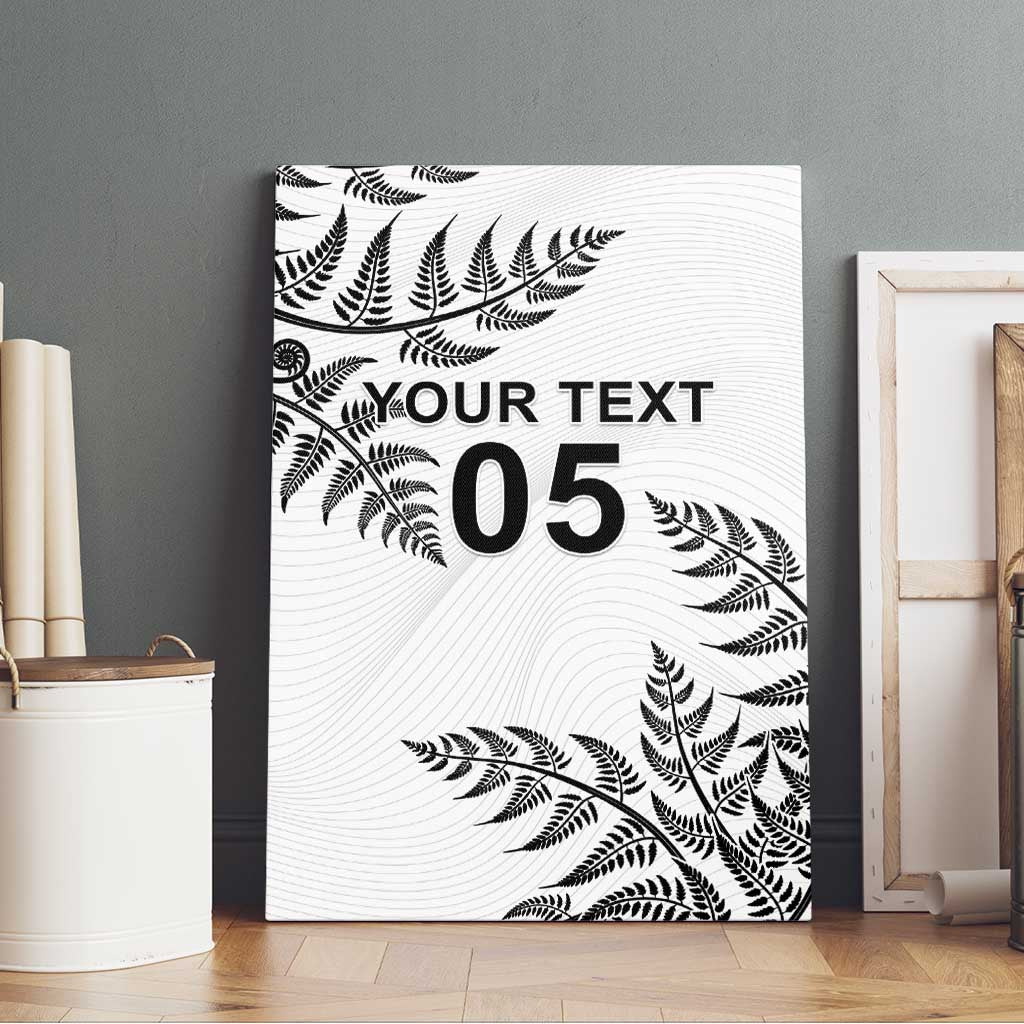 Custom New Zealand Football Canvas Wall Art Aotearoa Pride - Polynesian Pride