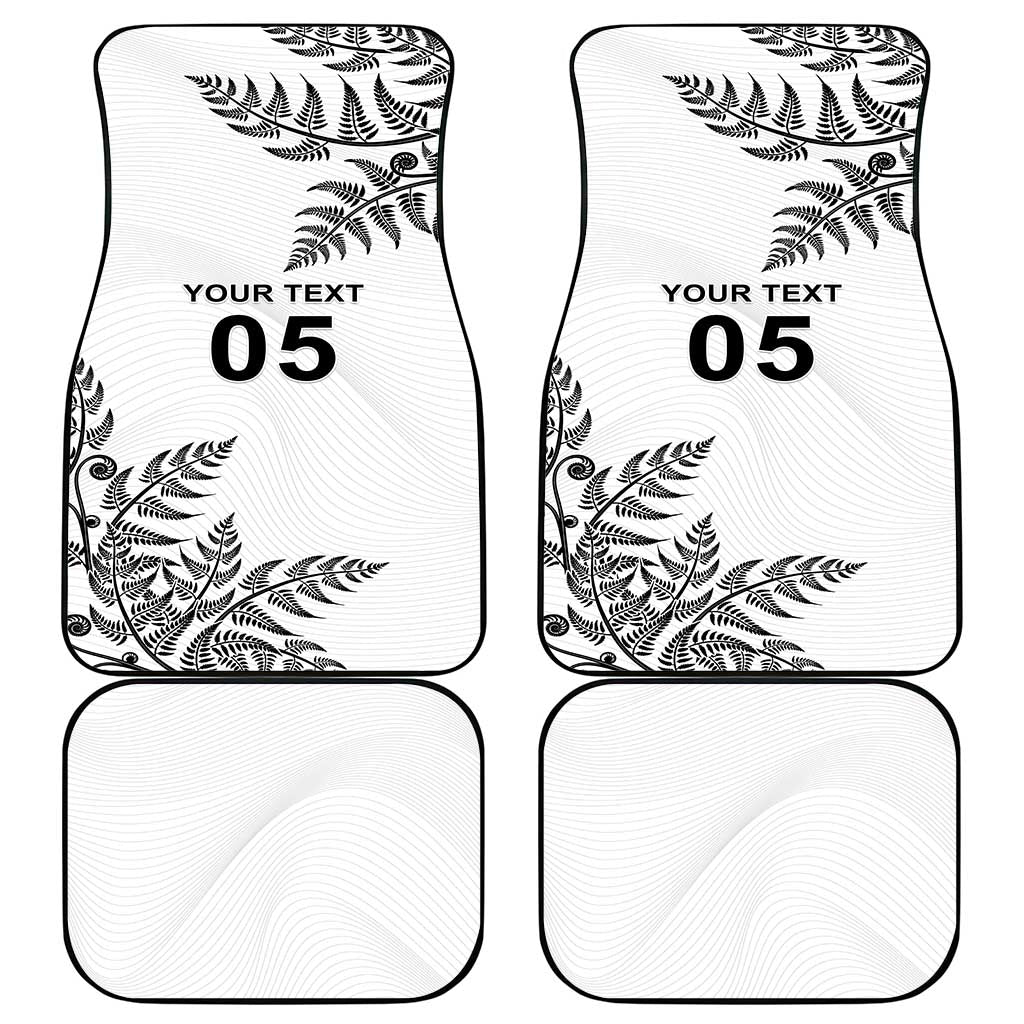 Custom New Zealand Football Car Mats Aotearoa Pride - Polynesian Pride