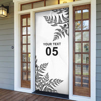 Custom New Zealand Football Door Cover Aotearoa Pride - Polynesian Pride