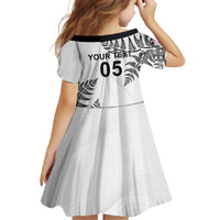 Custom New Zealand Football Family Matching Mermaid Dress and Hawaiian Shirt Aotearoa Pride - Polynesian Pride