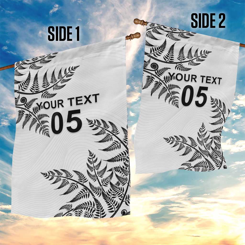 Custom New Zealand Football Garden Flag Aotearoa Pride - Polynesian Pride