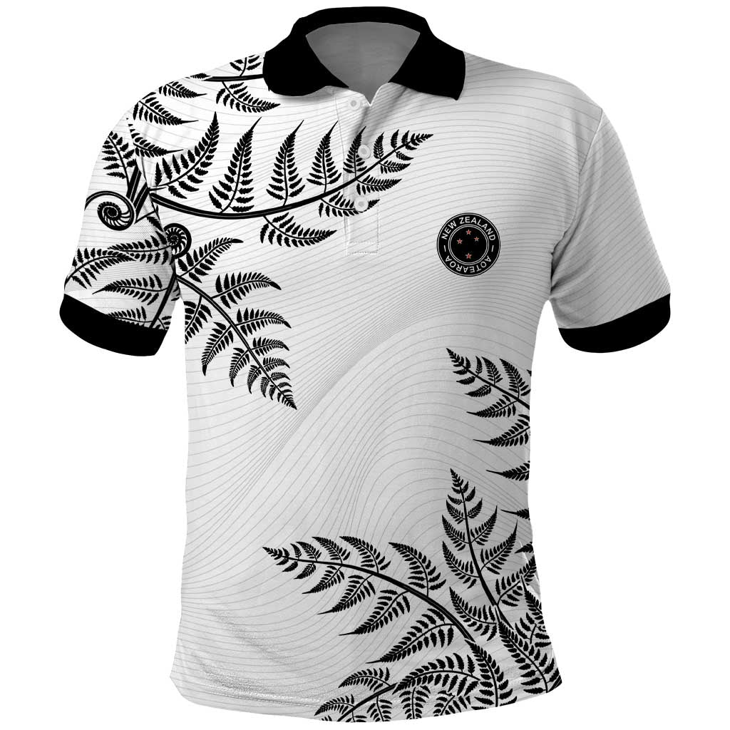 Custom New Zealand Football Polo Shirt Aotearoa Pride - Polynesian Pride