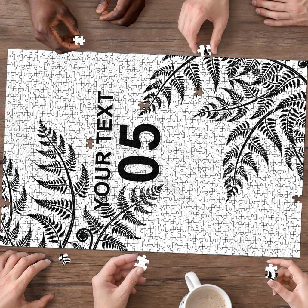 Custom New Zealand Football Puzzle Aotearoa Pride - Polynesian Pride