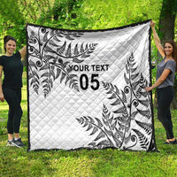 Custom New Zealand Football Quilt Aotearoa Pride - Polynesian Pride