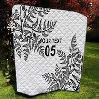 Custom New Zealand Football Quilt Aotearoa Pride - Polynesian Pride