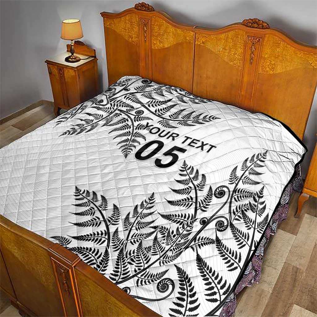 Custom New Zealand Football Quilt Aotearoa Pride - Polynesian Pride