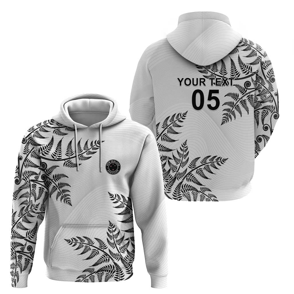 Custom New Zealand Football Zip Hoodie Aotearoa Pride - Polynesian Pride
