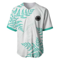 Custom New Zealand Football Baseball Jersey Aotearoa Pride Aqua Version - Polynesian Pride