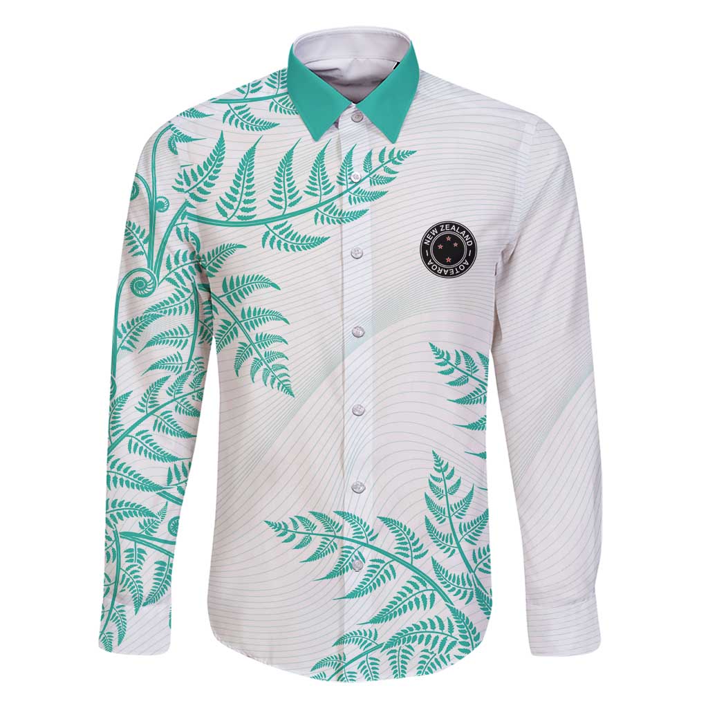 Custom New Zealand Football Family Matching Mermaid Dress and Hawaiian Shirt Aotearoa Pride Aqua Version - Polynesian Pride