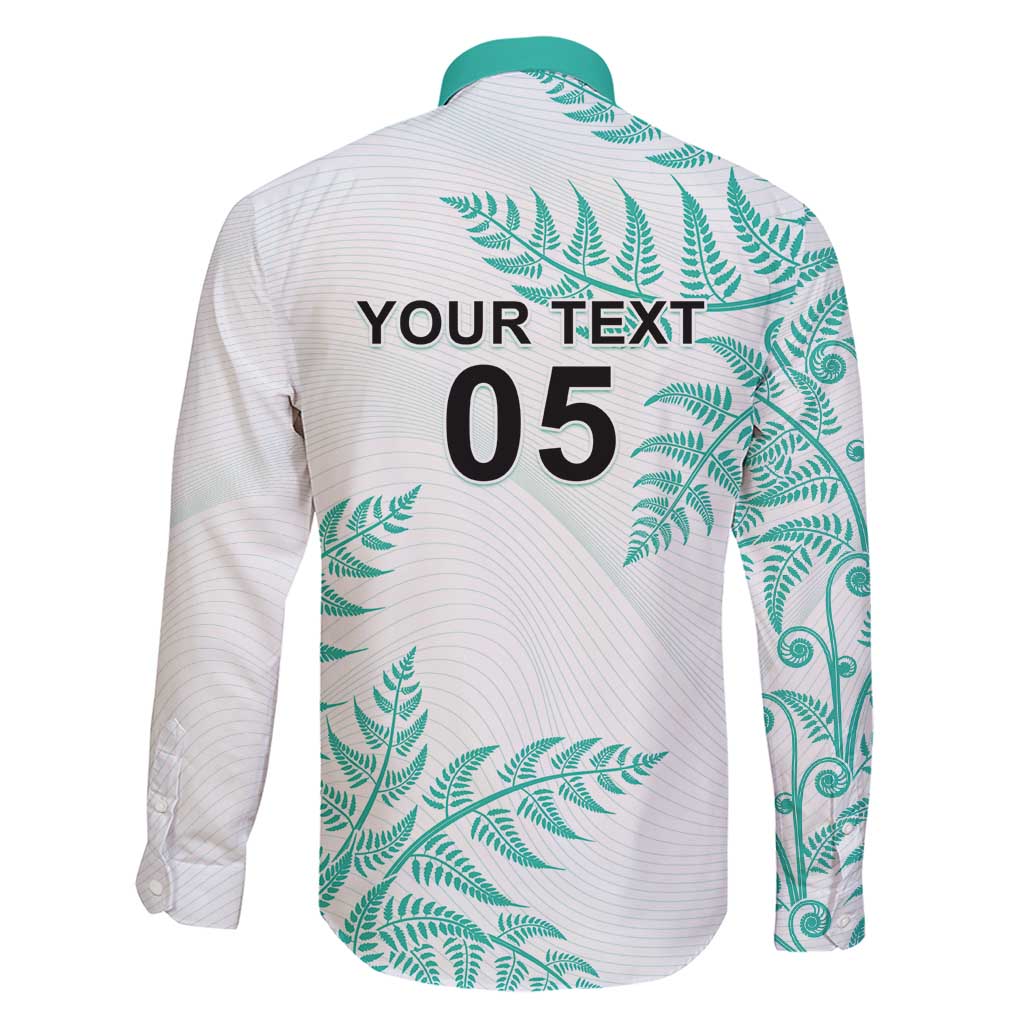 Custom New Zealand Football Family Matching Short Sleeve Bodycon Dress and Hawaiian Shirt Aotearoa Pride Aqua Version - Polynesian Pride